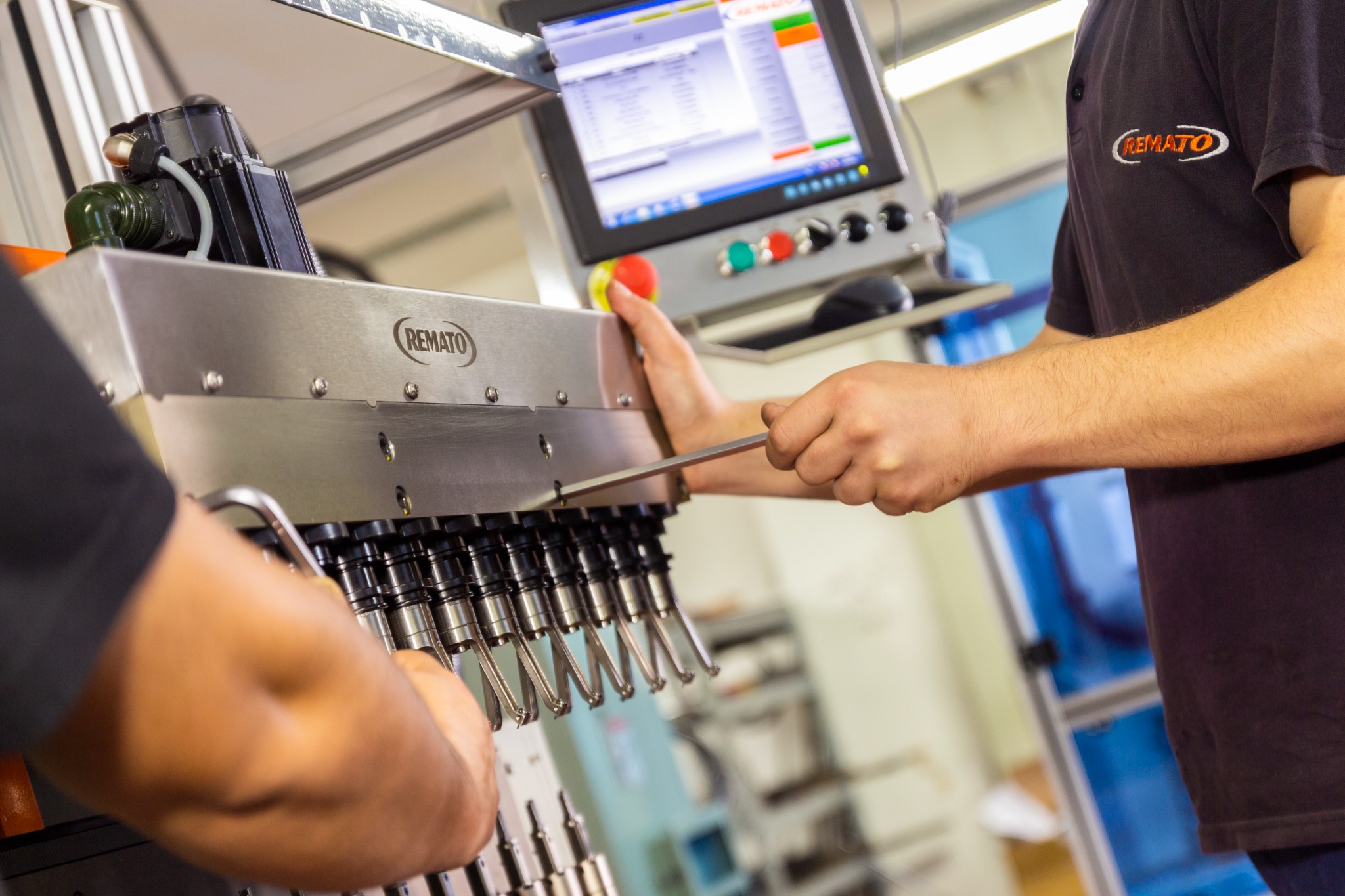 REMATO technical service and machine support