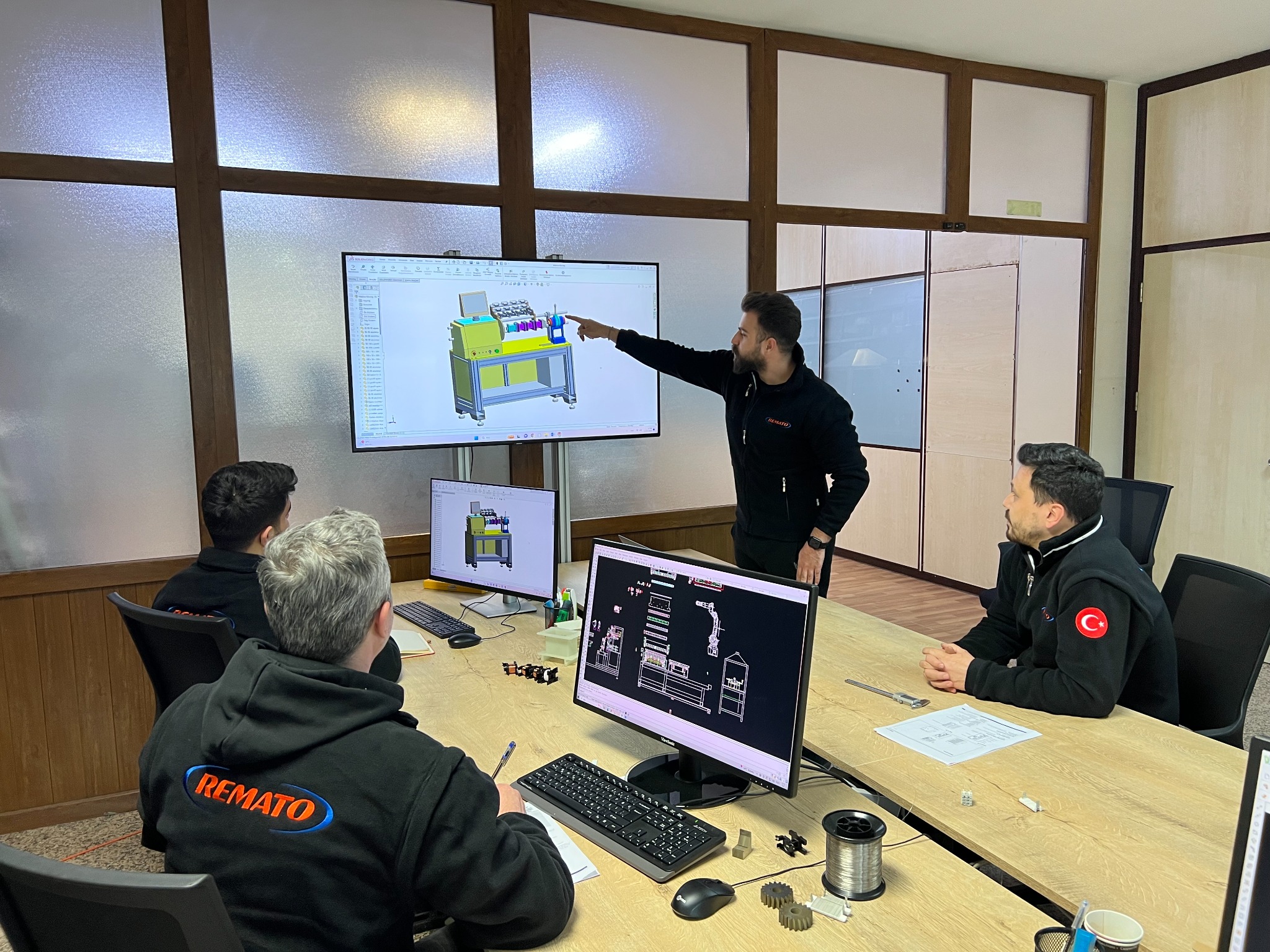 REMATO machine design engineering