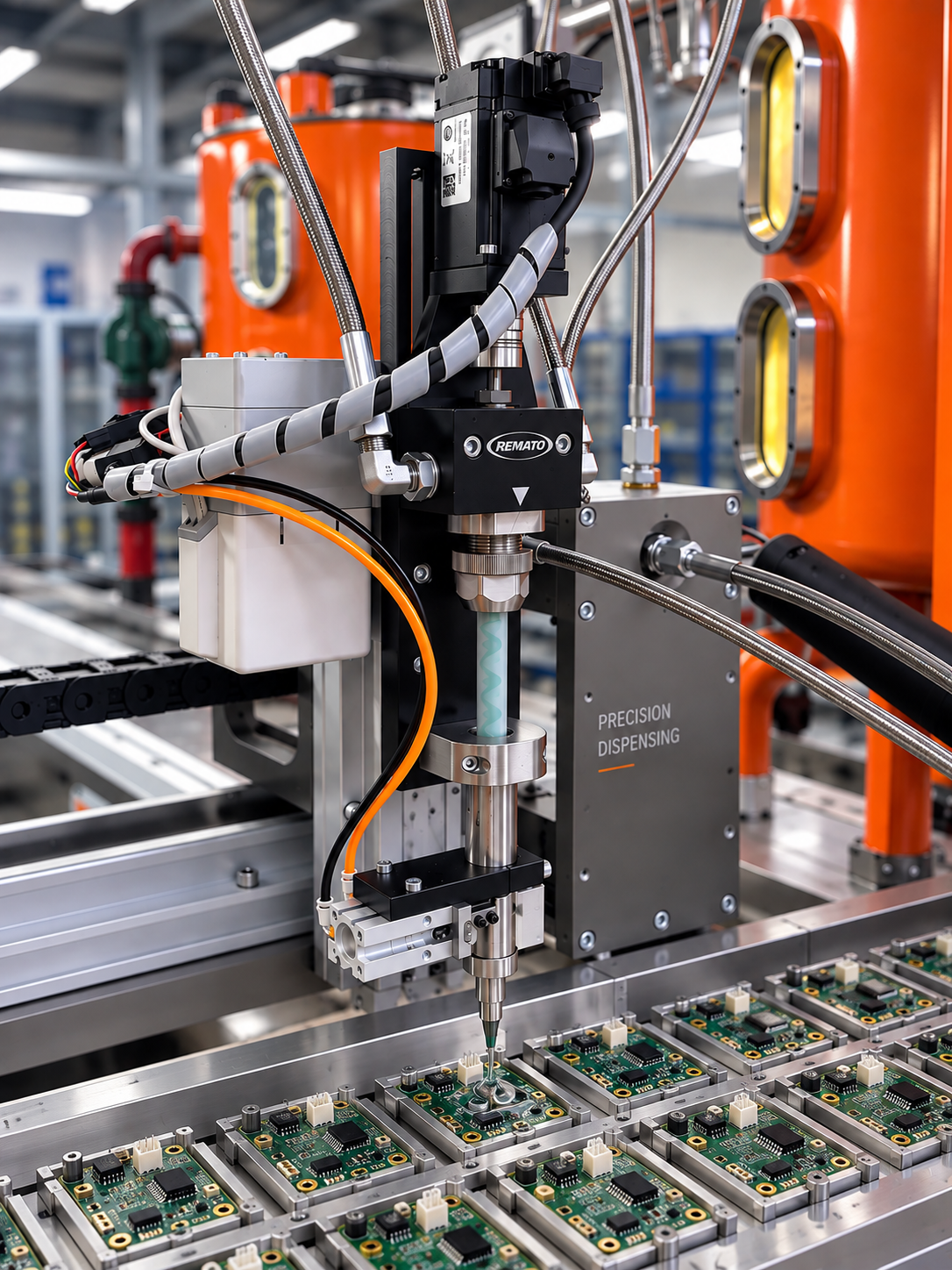 Dynamic mixing and precision dispensing