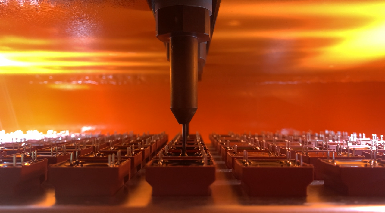 RDV vacuum dosing chamber process