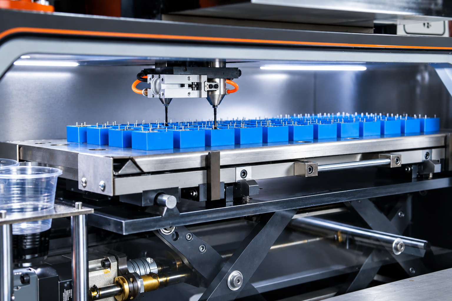 RDVA vacuum dosing close-up
